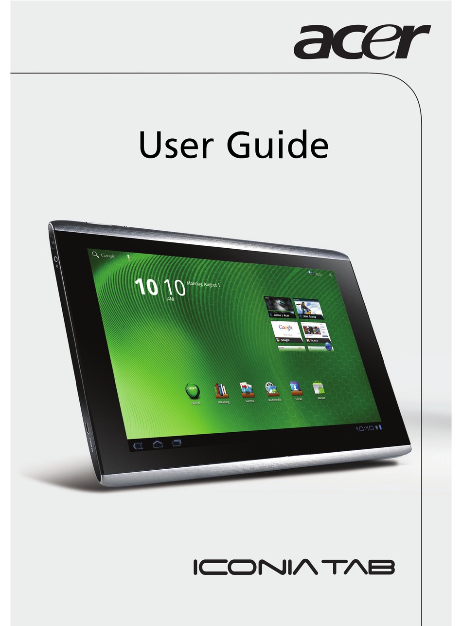 acer a500 tablet troubleshooting