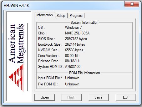 American Megatrends ami BIOS Flash Utility Download
