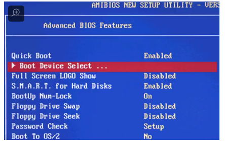 american megatrends bios how to boot from usb