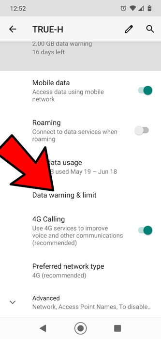 android mobildata slutade fungera