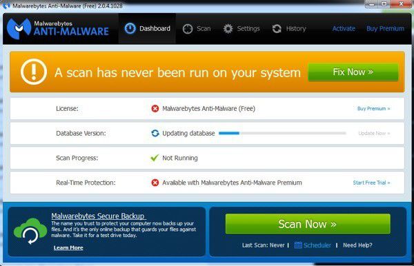recensioni software antivirus spyware vista
