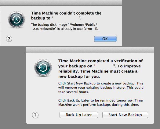 Apple Time Formula Time Machine Error