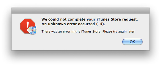 apple unknown error 36