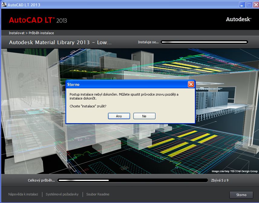 autocad 2013 insert disk 1 error