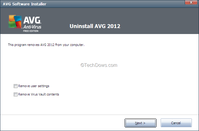 Téléchargement gratuit de l'outil de suppression avg anti virus 2012
