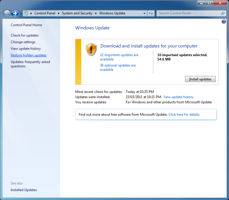 bloquer la mise à jour de Windows Internet Explorer 11