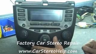 bose car stereo error codes