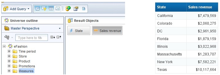 business objects error state 42000