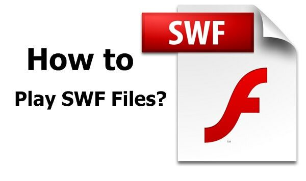 não é possível abrir a extensão de arquivo .swf