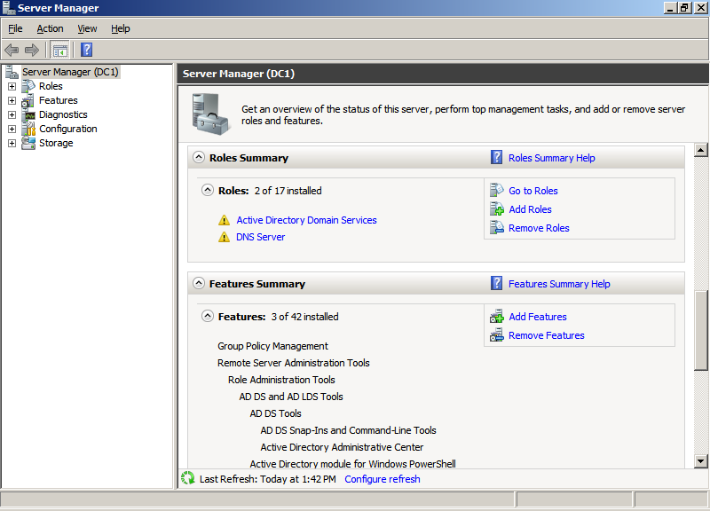 Certificate Pro in Windows 2008 Server