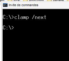 clamp command line winamp