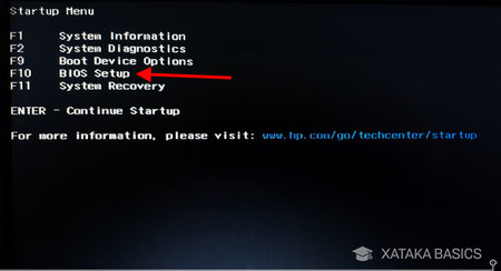 como entrar al setup del bios