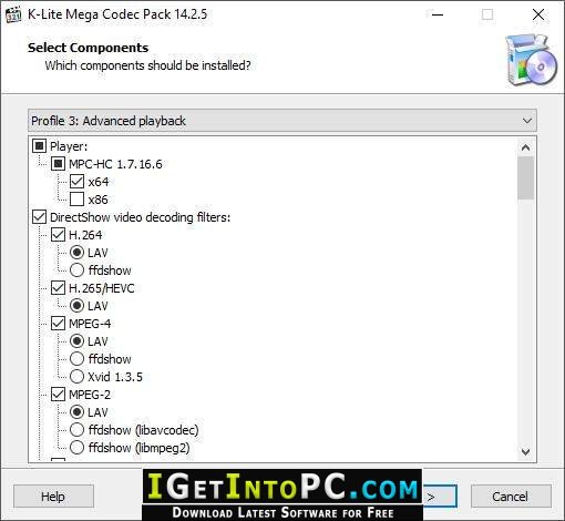 download directshow codec pack