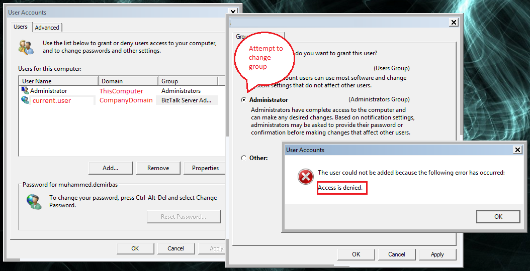 habilitar direitos totais de administrador encontrados no Windows 7