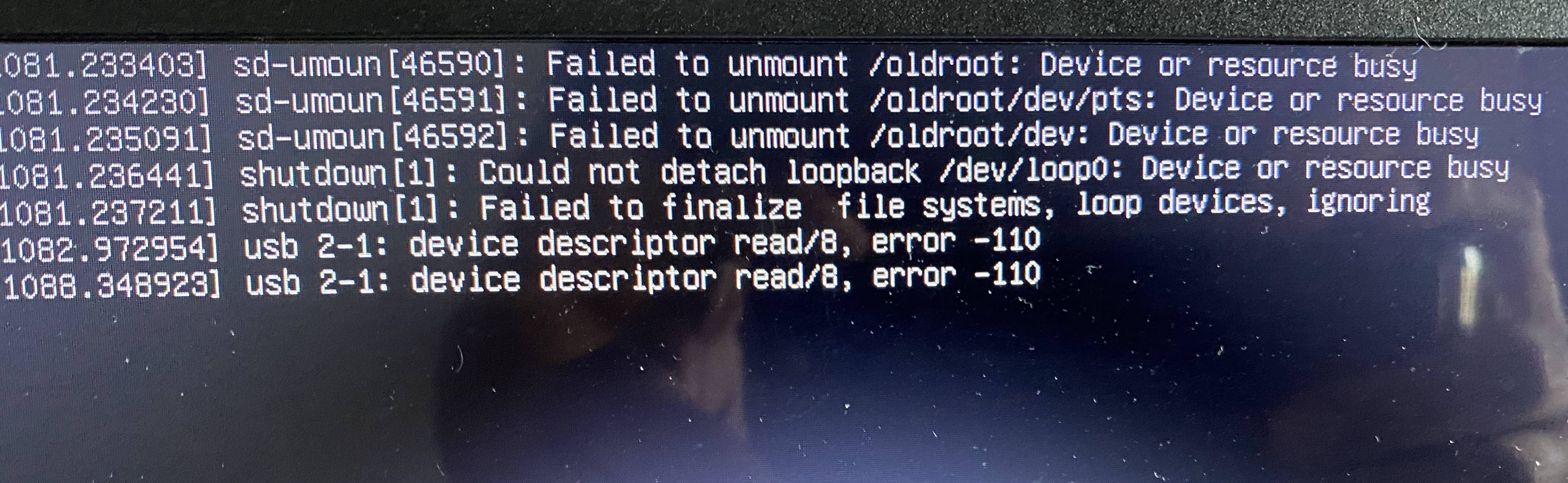 error 31b ubuntu