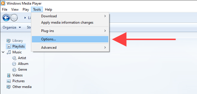 error al descargar códecs para Windows Media Player
