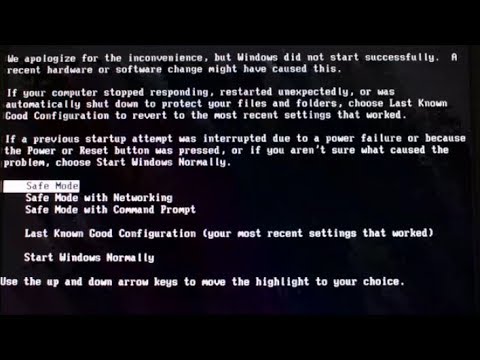 error message on windows xp startup