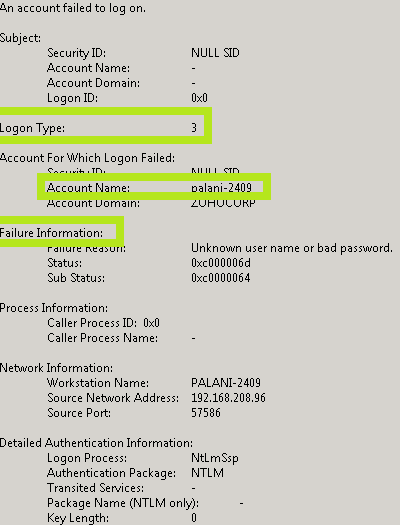 failed login event id windows 7
