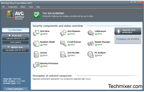 free for commercial use antivirus 2011 , 2012