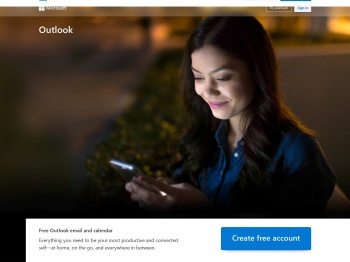 free hotmail in outlook