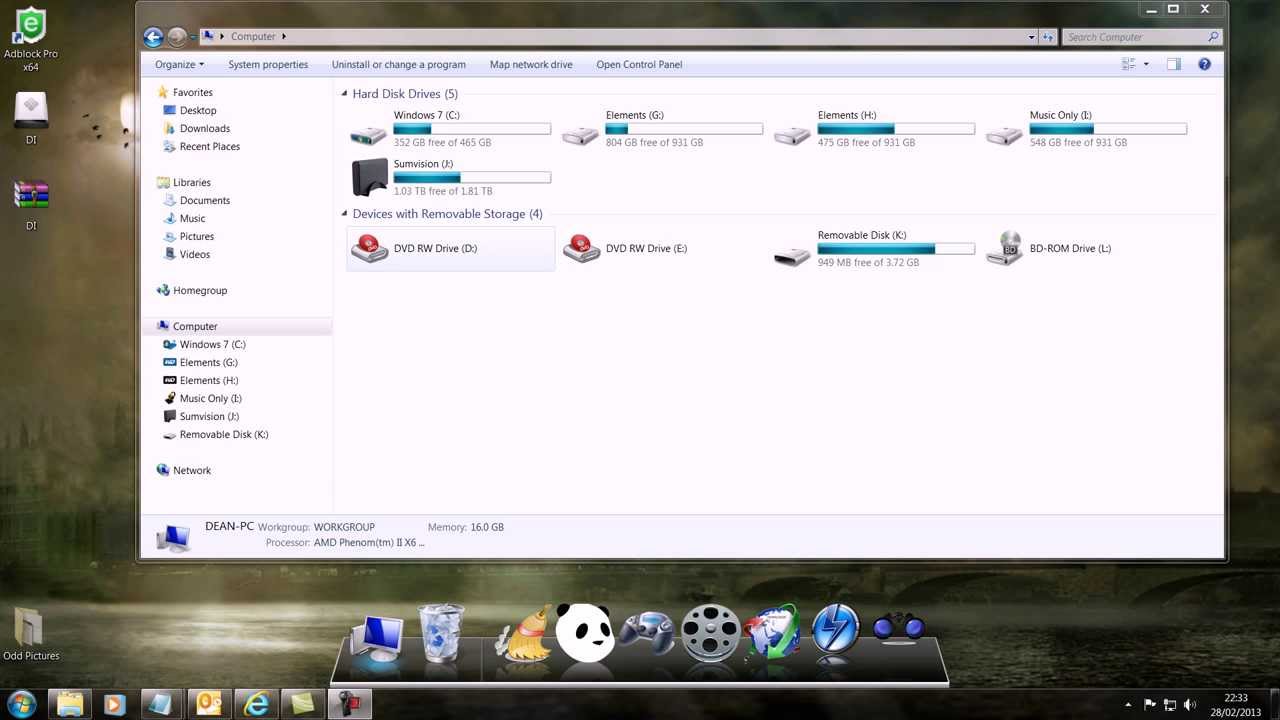 how to change c drive icon in windows 7