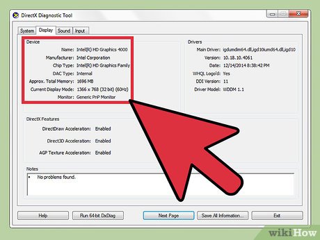 how to check video card in windows vista