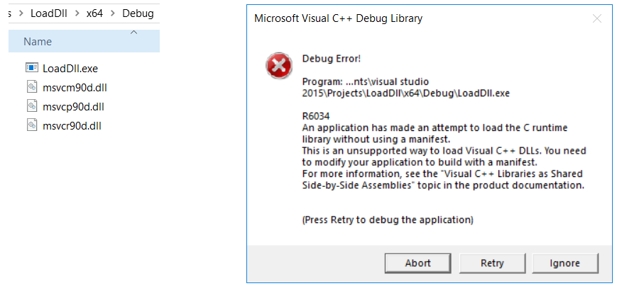 how to debug a dll in vs 2008
