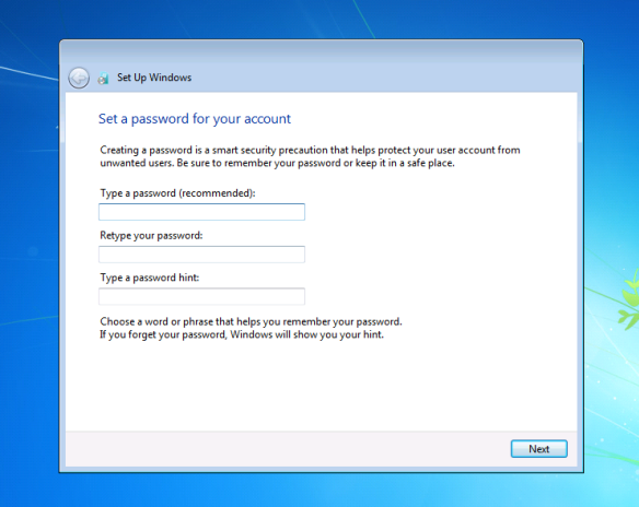how to enable login password in windows 7