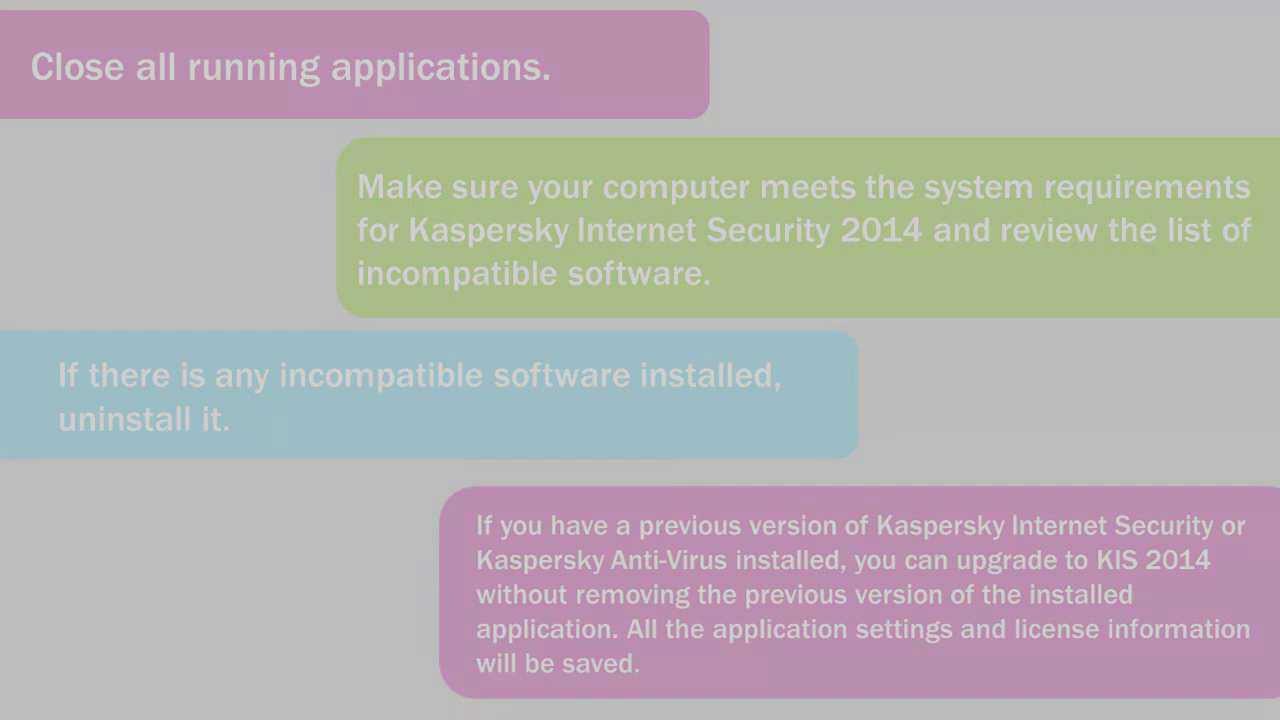 how to install kaspersky internet security 2014 in windows 7
