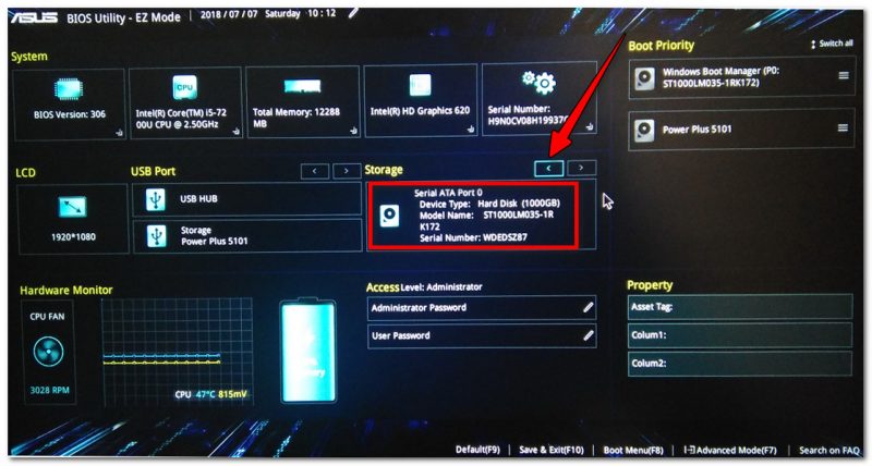 how to open bios on laptop asus
