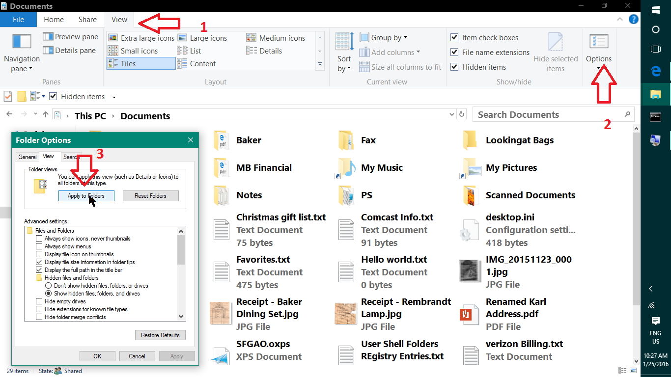 how to put multiple directory picture in windows