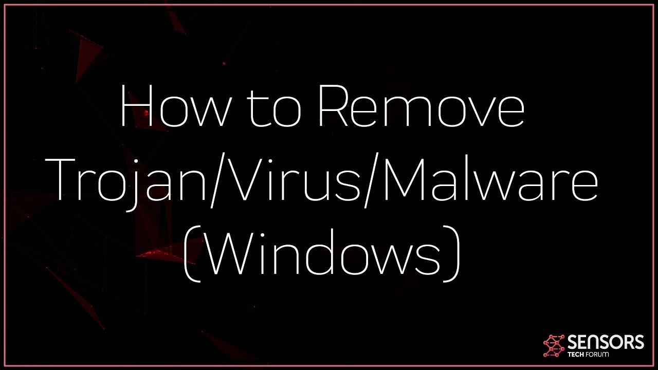 how to remove trojan virus in windows 8