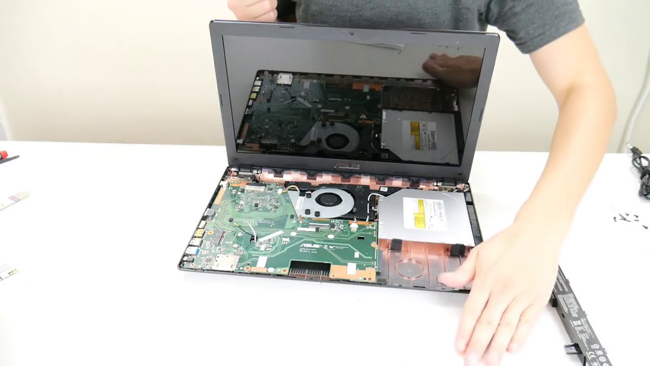 wie man das BIOS auf einem Notebook-Computer zurücksetzt asus