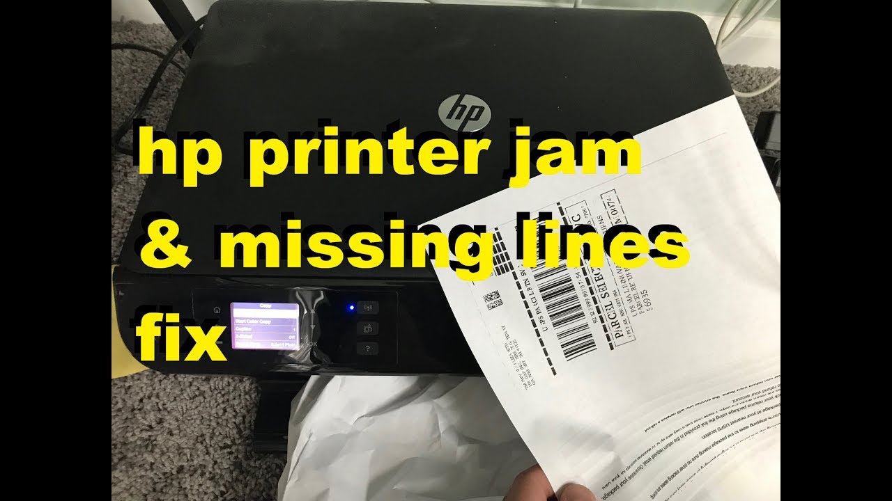 omisión de solución de problemas de la impresora hp