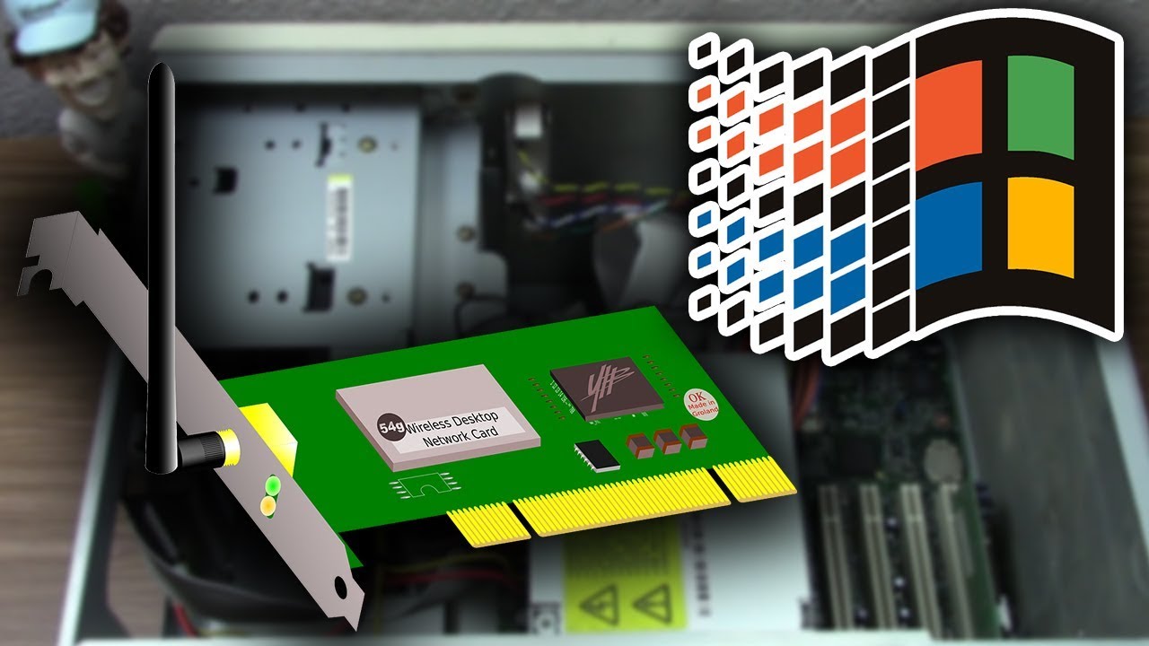 netwerkkaart installeren in microsoft 98