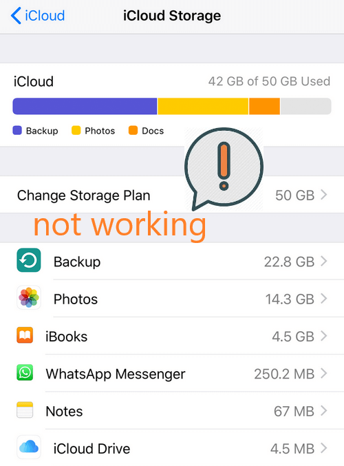 ios 5 move up backup error