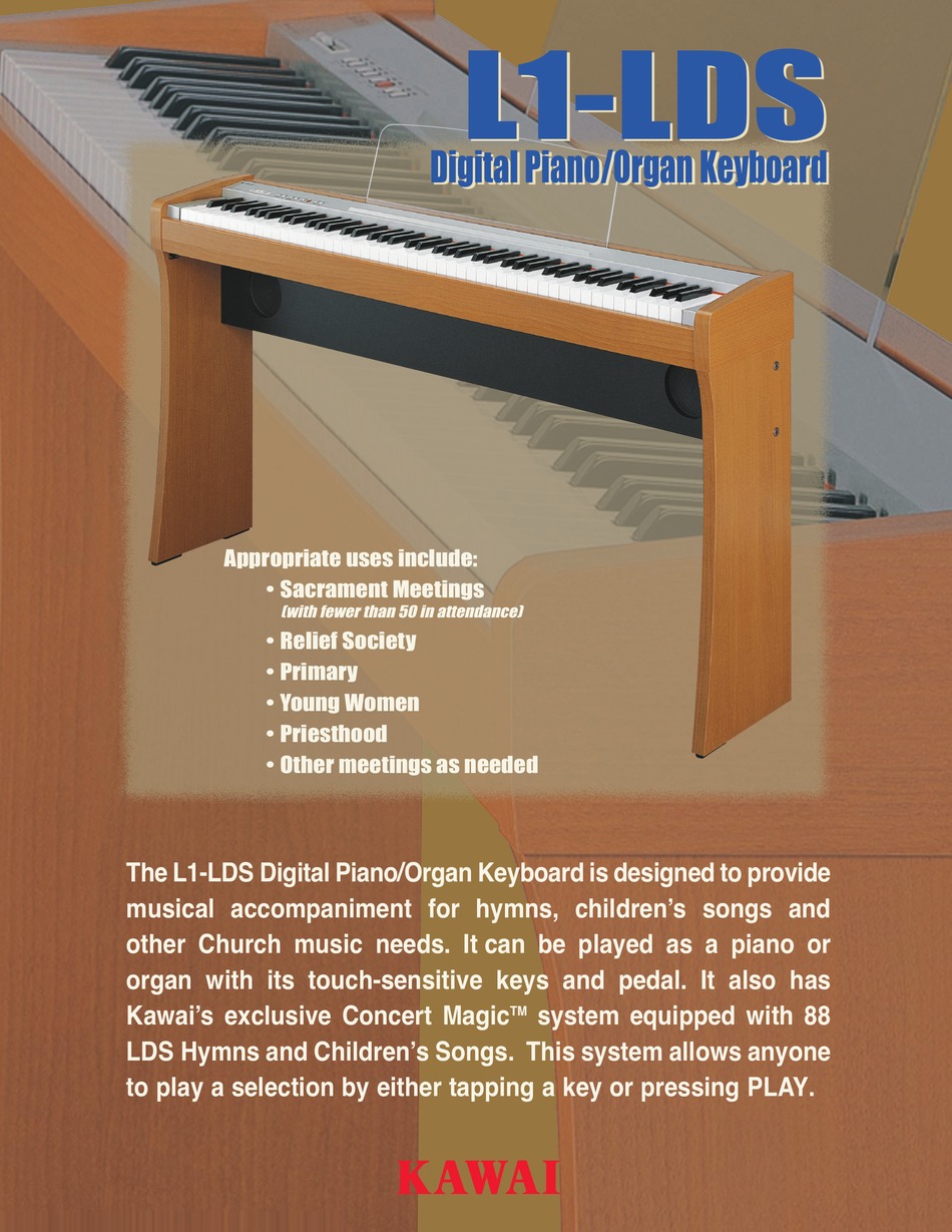 устранение неполадок цифрового пианино kawai l1