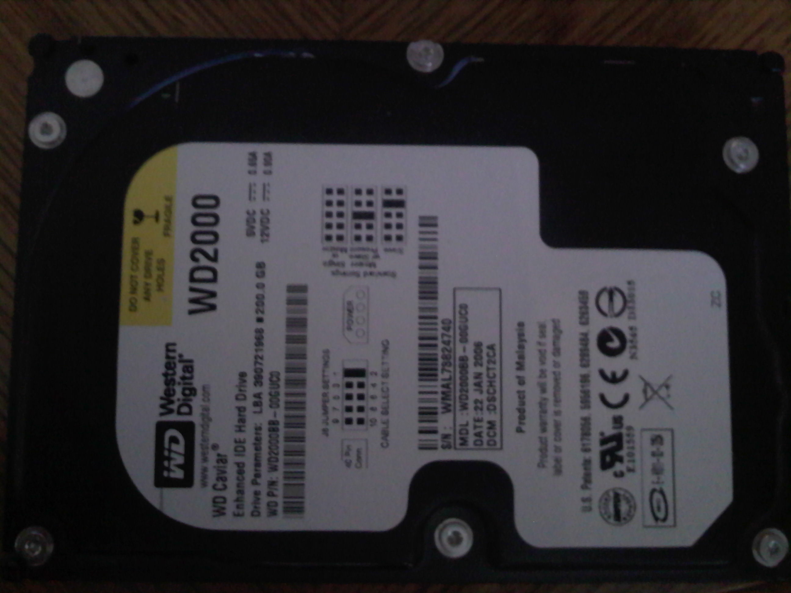 new hard drive freezes bios