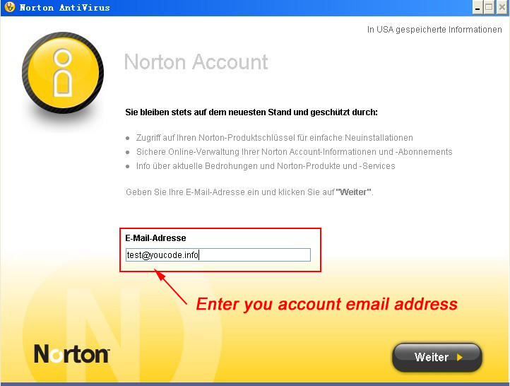 clave del servicio beta del antivirus norton