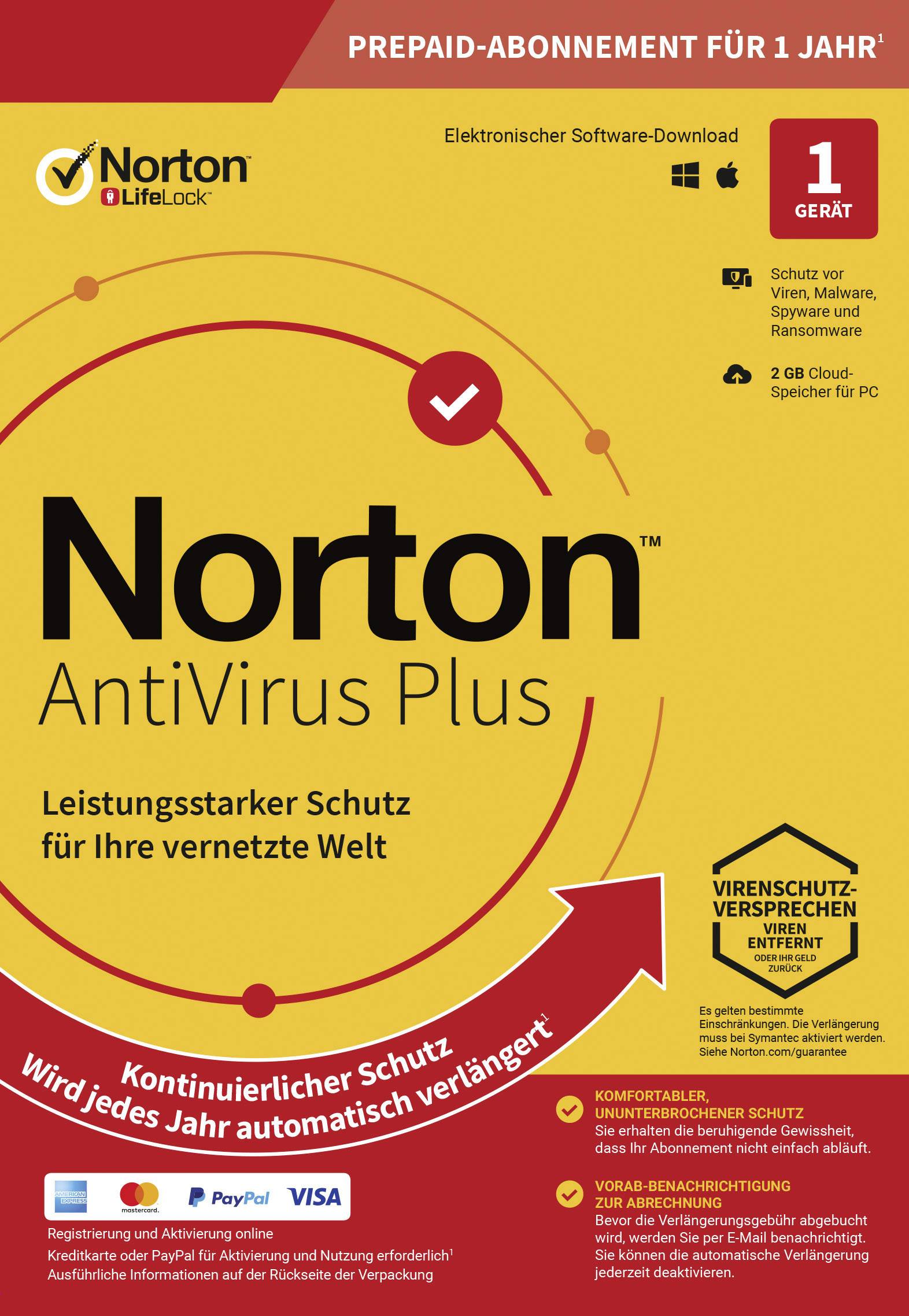 Norton Antivirus auf zwei Computern