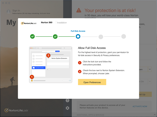 norton antivirus upgrade mac