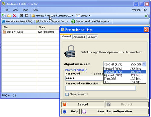 Windows xp의 폴더에 대한 암호 안정성