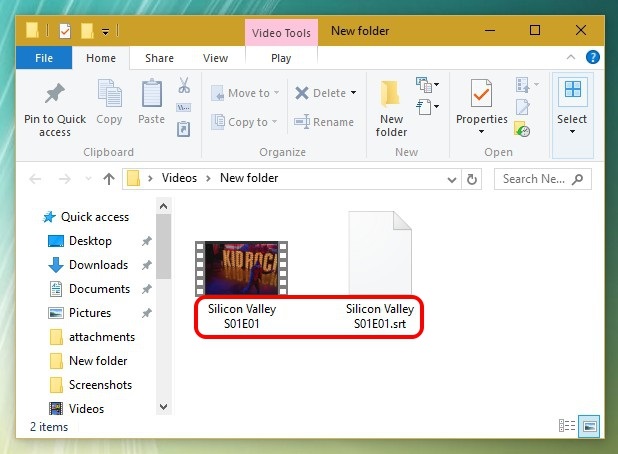 play with subtitles in windows media player