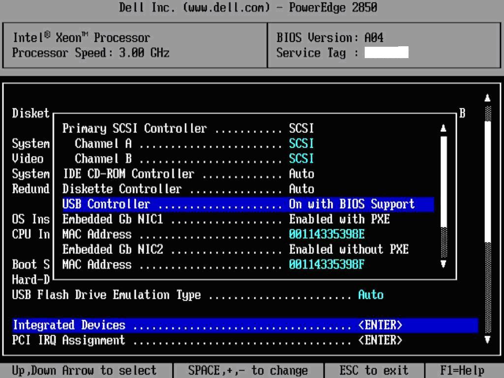Aktualizacja systemu BIOS poweredge 650