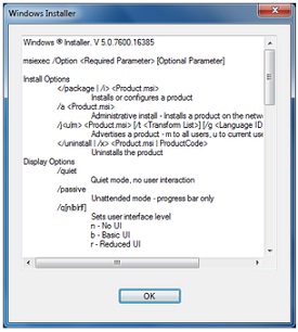 Windows Installer 5 reparieren, Ersatz für Windows 7