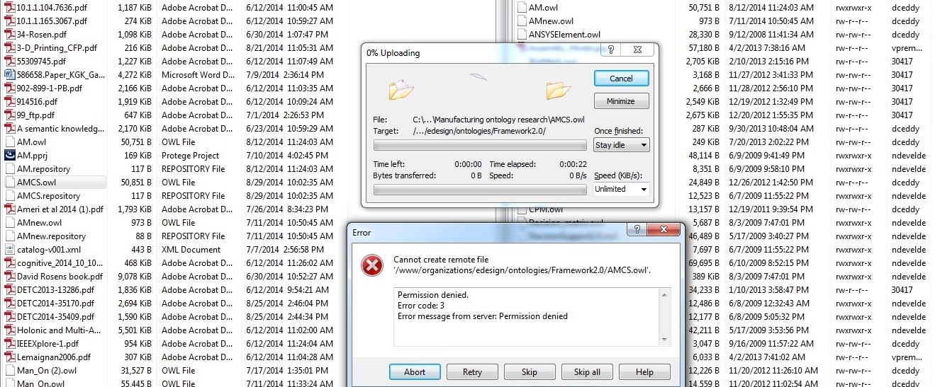 scp network error permission denied