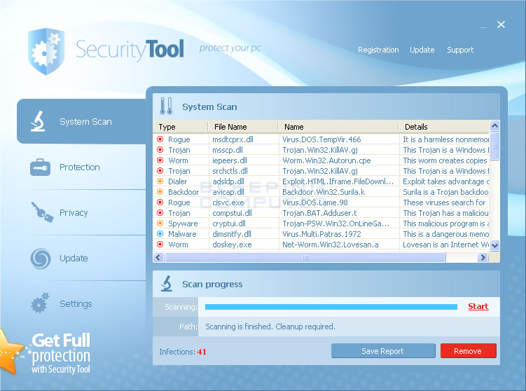 security tool malware manual