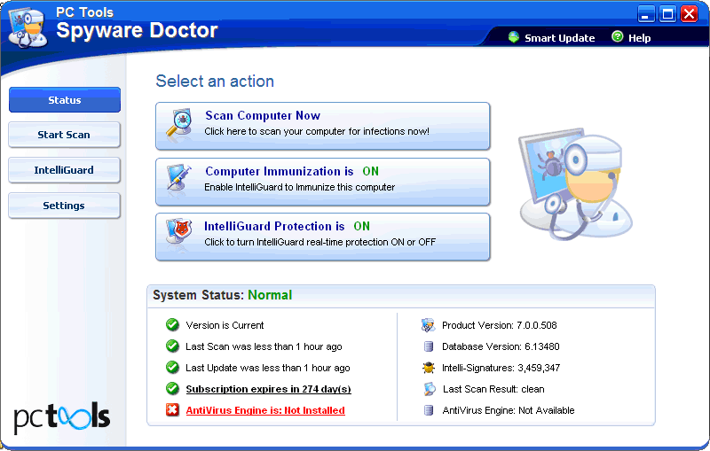 spyware doctor speed