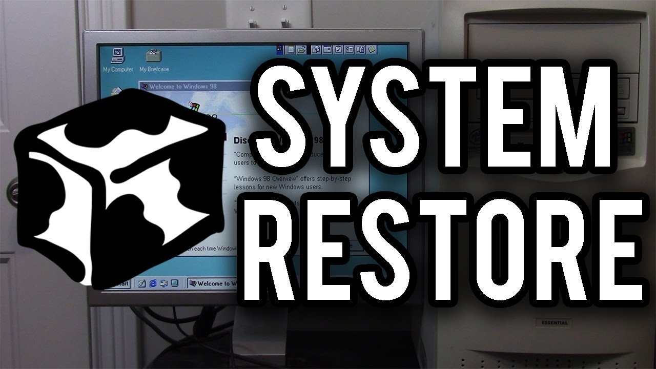 restauration du système sur un ordinateur Windows 98 complet