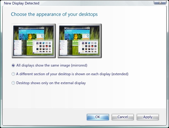 fonctionnalité tmm uniquement dans Windows 7